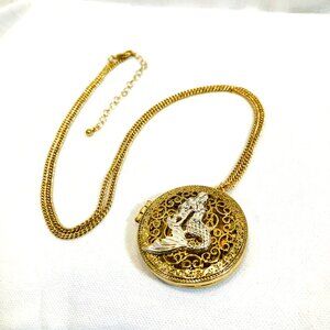 Sitting Mermaid Locket